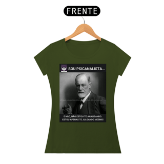 Nome do produto Camiseta Baby Look Freud Sou Psicanalista