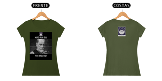 Nome do produto Camiseta Baby Look Freud Estupefato Não Fui Eu Freud