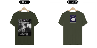Nome do produto Camiseta Não Era Amor - Freud Estupefato