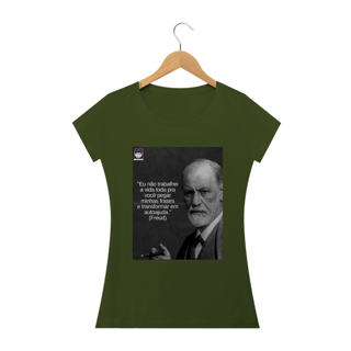 Nome do produto Camiseta Baby Look Freud Estupefato Autoajuda
