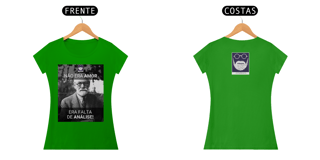 Nome do produto Camiseta Freud Estupefato Baby Look Não Era Amor