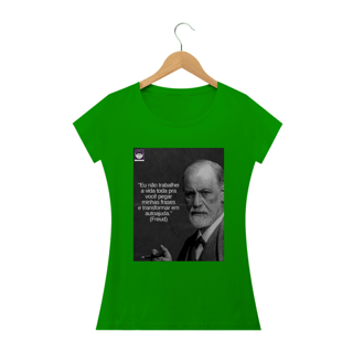 Nome do produto Camiseta Baby Look Freud Estupefato Autoajuda