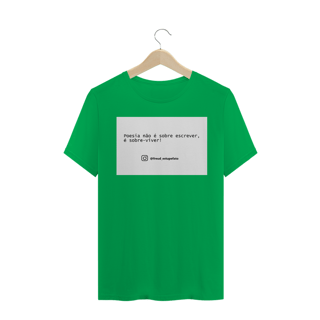 Nome do produto Camiseta Masculina Estupefato Poesia