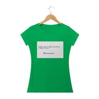 Nome do produto Camiseta Feminina Freud Estupefato Poesia