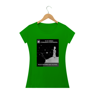Nome do produto Camiseta Baby Look Freud Pequeno Príncipe Sintoma