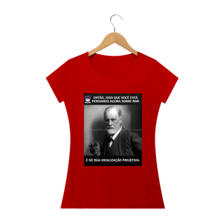 Nome do produto Camiseta Baby look Freud Estupefato Idealização