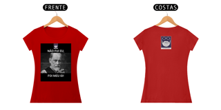 Nome do produto Camiseta Baby Look Freud Estupefato Não Fui Eu Freud