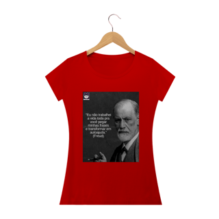 Nome do produto Camiseta Baby Look Freud Estupefato Autoajuda