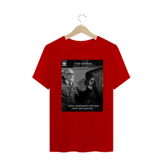 Nome do produto Camiseta  Freud Estupefato Analisando
