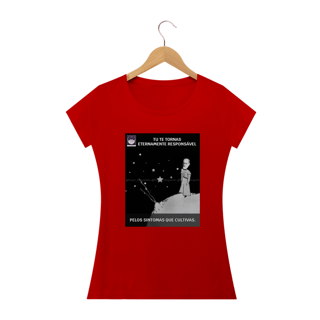 Nome do produto Camiseta Baby Look Freud Pequeno Príncipe Sintoma