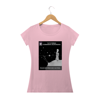 Nome do produto Camiseta Baby Look Freud Pequeno Príncipe Sintoma