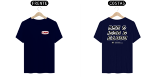 Nome do produto Camiseta DSG & IS38 & EA888 - Frente e Costas