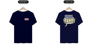 Nome do produto Camiseta DSG Fart - Frente e Costas