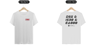 Nome do produto Camiseta DSG & IS38 & EA888 - Frente e Costas