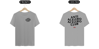 Nome do produto Camiseta Anti Acelero Acelero Club - Frente e Verso