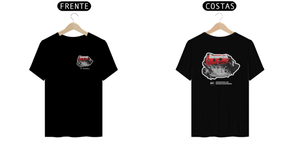 Camiseta K20 - Frente e costas