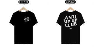 Nome do produto Camiseta Anti Up Up Club - Frente e Verso