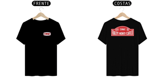 Nome do produto Camiseta Montecarlo - Frente e Costas