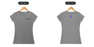Nome do produto Camiseta Feminina Polygon