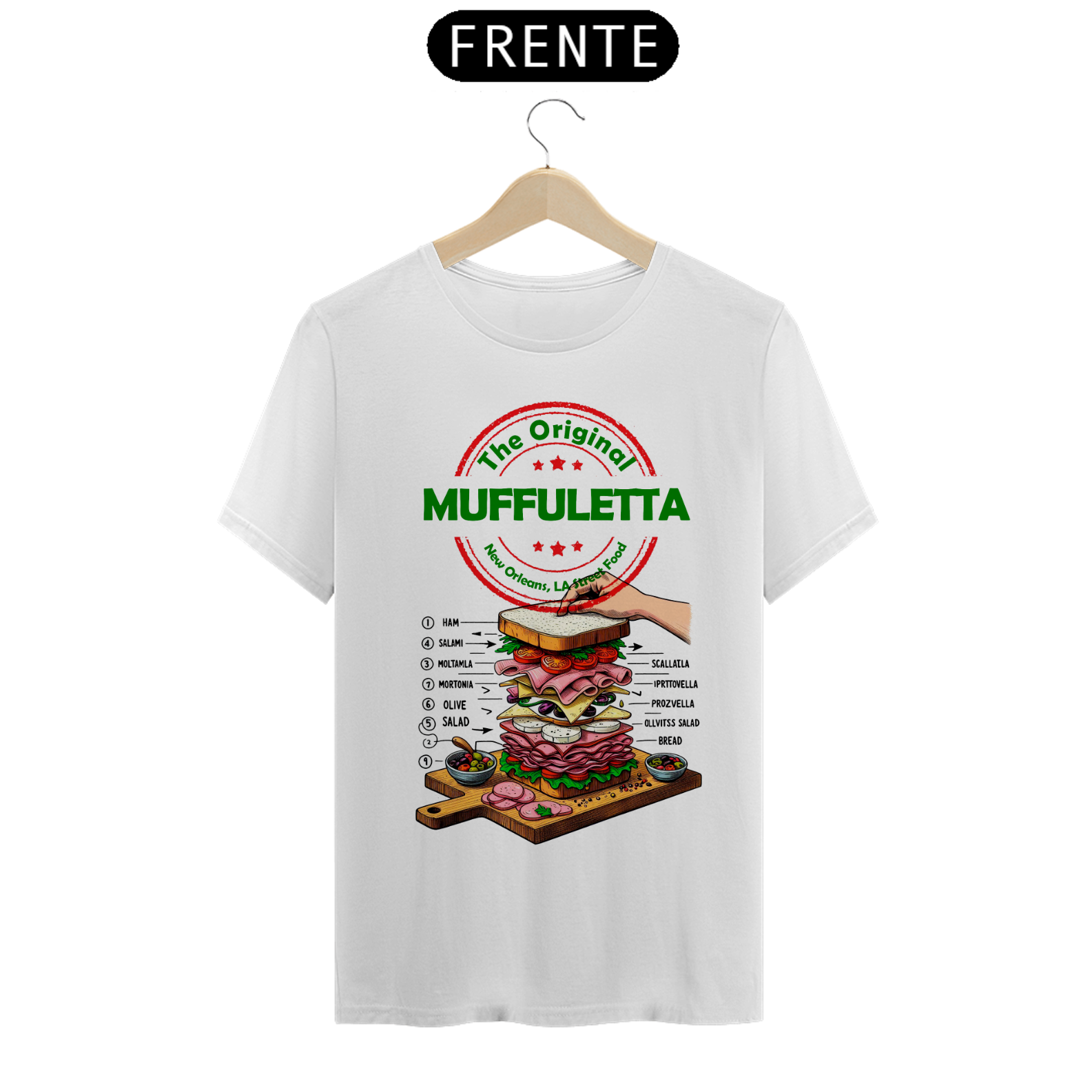 CAMISA - MUFFULETTA SANDWICH