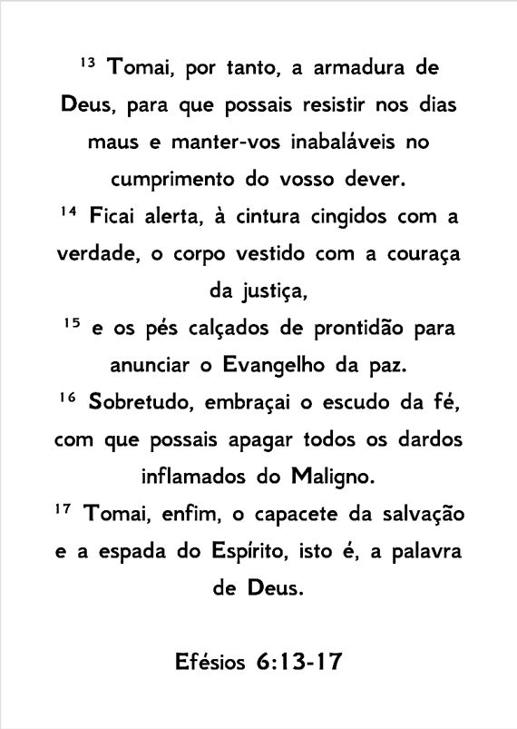 Quadro Efésios 6