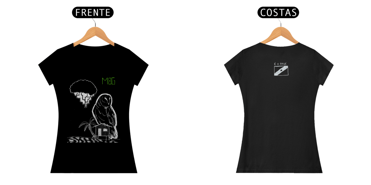 Nome do produto: Camisa Baby Look RASGA MORTALHA  - Art: @mhorgana_