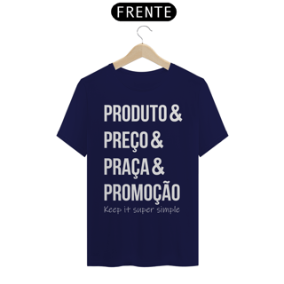 Nome do produto Camiseta Classic - Marketing 4Ps