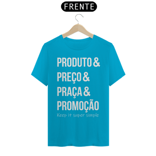 Nome do produto Camiseta Classic - Marketing 4Ps