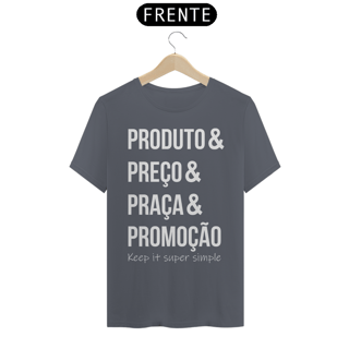 Nome do produto Camiseta Classic - Marketing 4Ps