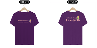 Nome do produto Camiseta Classic - Armarinho Família