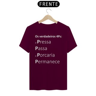 Nome do produto Camiseta Classic - Os Verdadeiros 4Ps