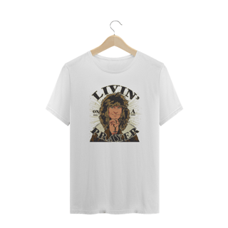 Nome do produto T-SHIRT BON JOVI – LIVIN’ ON A PRAYER -Plus Size