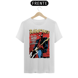 Nome do produto T-SHIRT RAMONES – HOMEM ARANHA PRIME