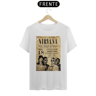 Nome do produto T-SHIRT NIRVANA CARTAZ