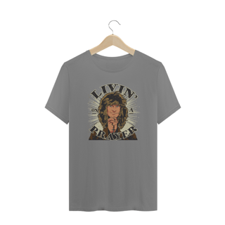 Nome do produto T-SHIRT BON JOVI – LIVIN’ ON A PRAYER -Plus Size