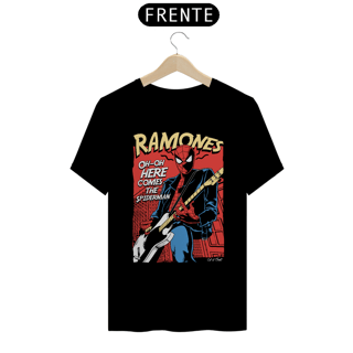 Nome do produto T-SHIRT RAMONES – HOMEM ARANHA PRIME 