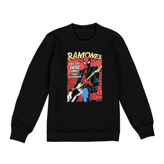 BLUSÃO  RAMONES – HOMEM ARANHA
