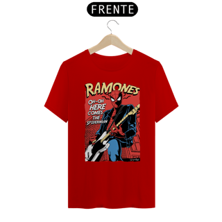 Nome do produto T-SHIRT RAMONES – HOMEM ARANHA QUALITY