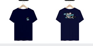 Nome do produto shark t-shirt