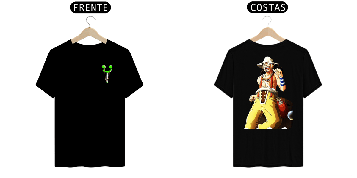 Nome do produto: Camiseta Geek USOPP