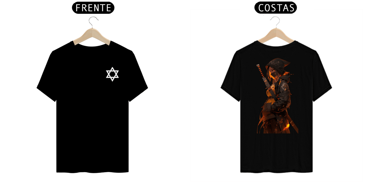 Nome do produto: Camiseta Geek SAMURAI