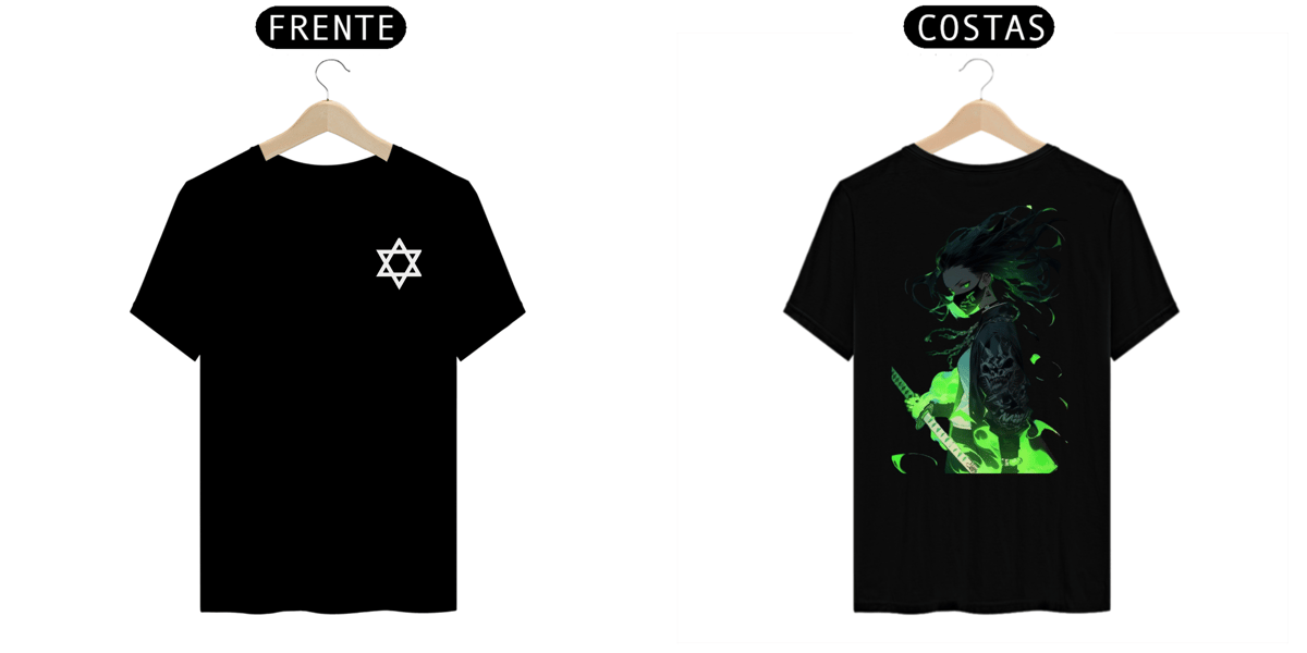 Nome do produto: Camiseta Geek SAMURAI