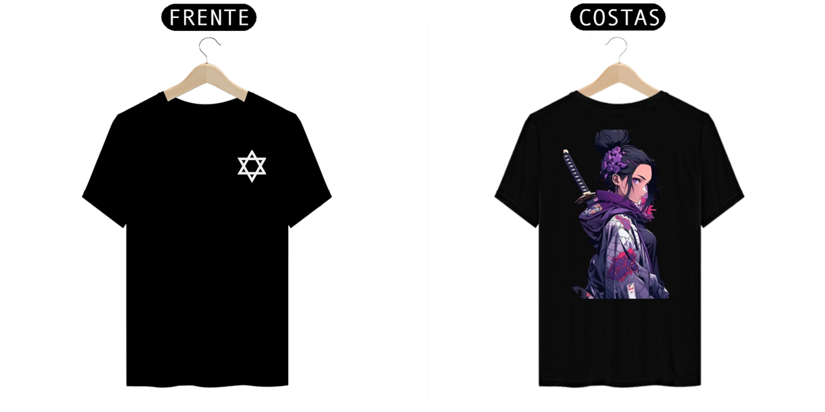 Nome do produto: Camiseta Geek SAMURAI