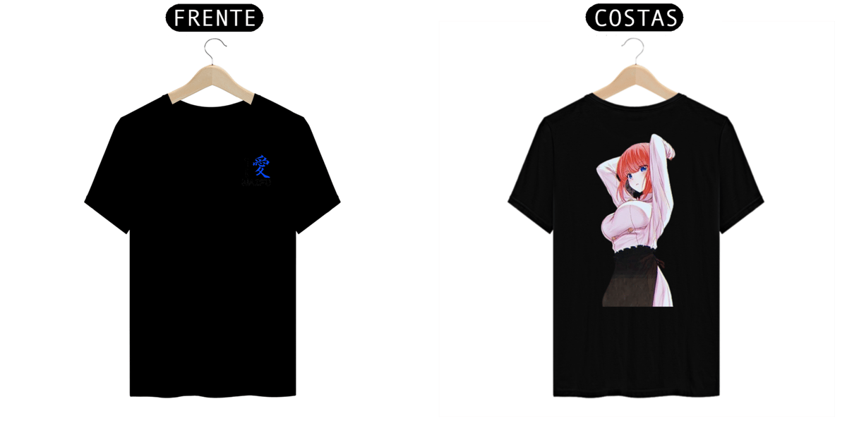 Nome do produto: Camiseta Geek WAIFU