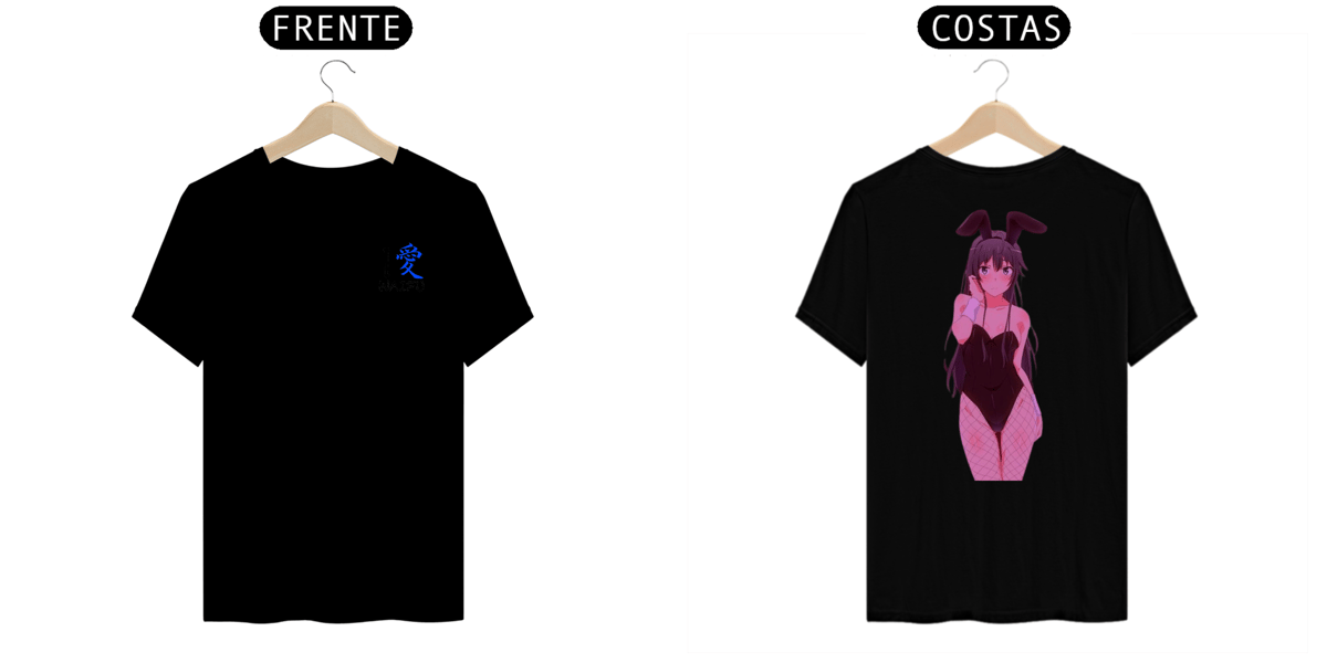 Nome do produto: Camiseta Geek WAIFU