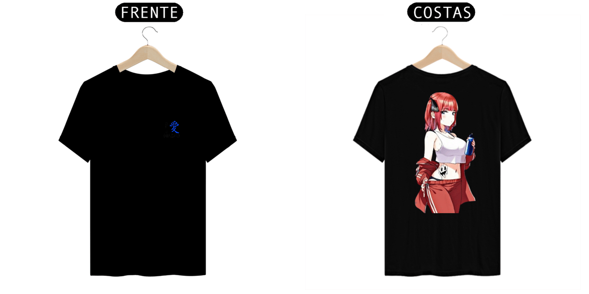 Nome do produto: Camiseta Geek WAIFU