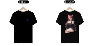 Nome do produto Camiseta Geek WAIFU