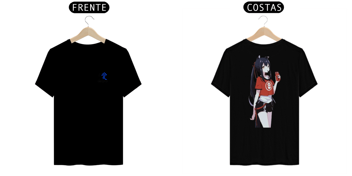 Nome do produto: Camiseta Geek WAIFU