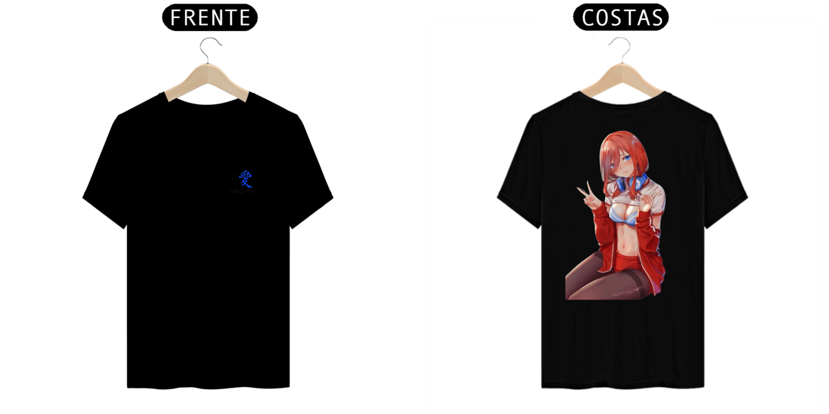 Nome do produto: Camiseta Geek WAIFU