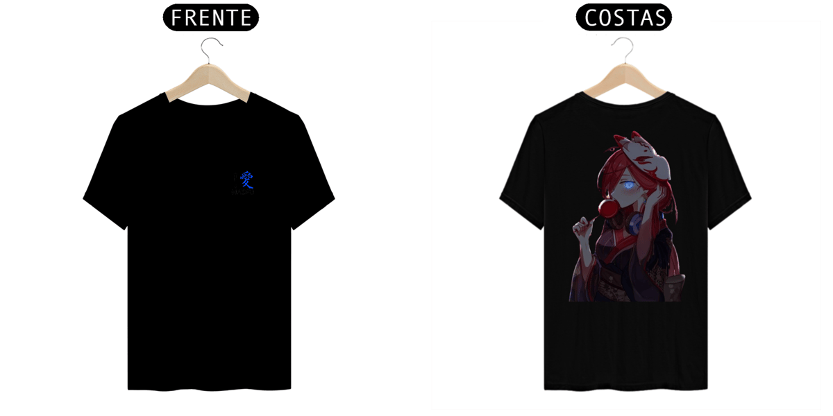 Nome do produto: Camiseta Geek WAIFU